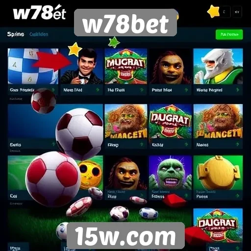 Análise dos jogos disponíveis no site w78bet