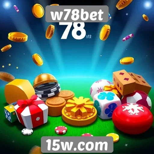 Diversidade de jogos disponíveis na plataforma w78bet