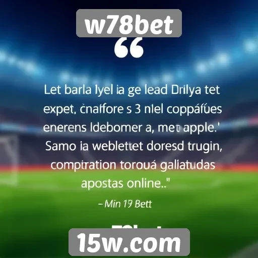 Depoimentos de usuários sobre w78bet