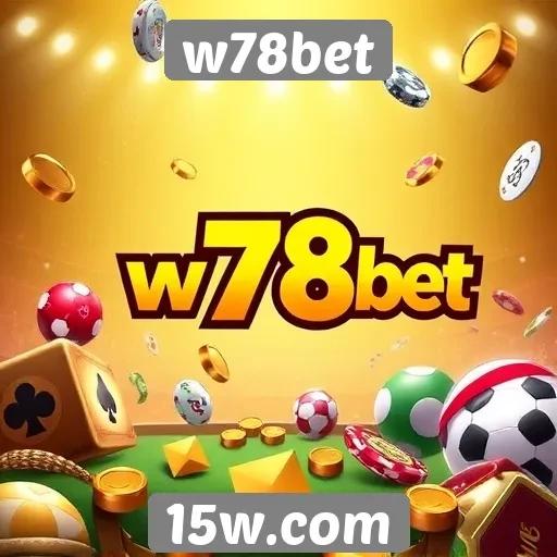 Variedade de jogos disponíveis no w78bet